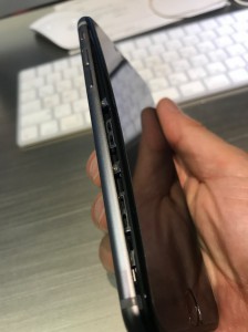 iPhone6 バッテリー交換　バッテリー破裂