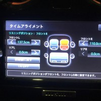 ノート　日産純正ナビ　サウンド設定　イコライザー調整　音調整　サウンドセッティング　タイムアライメント