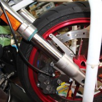 buell フロントフォーク　オーバーホール　シール交換　フォークオイル交換　skf スプリング交換　HOT WIRED 名古屋