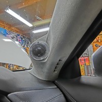CX-5 スピーカー交換　ドアのデッド二ング　音質向上　HOT WIRED 名古屋　Mercury Car Audio ツイーター埋込