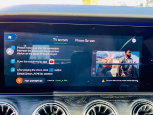 ベンツ CarPlay アンドロイドBOX ANDROID AI BOX メディアボックス VISIT 動画再生　動画アプリ　Netflix Youtube プライムビデオ  Amazon ミラーリング　NTG5.5 NTG6
