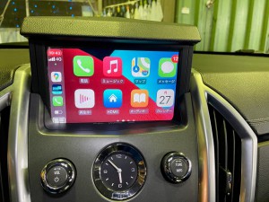 キャデラック　純正ナビ　後付けCarPlay ワイヤレスCarPlay ミラーリング SRX エスカレード　コルベット　カマロ　マスタング　GM アメ車　外部入力　Bluetooth 映像入力