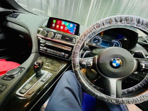 BMW 640i 6シリーズ 5シリーズ 3シリーズ 7シリーズ 後付け　ワイヤレス　カープレイ　CarPlay ミラーリング　Android Auto 動画再生　Youtube