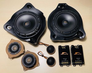 W205 ベンツ　Cクラス　スピーカー　ツイーター　ウーハー　フルセット　スピーカーキット　セット　ドアスピーカー　音質改善　音質向上