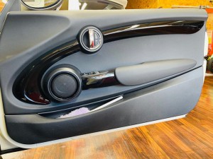 BMW MINI ミニ　カーオーディオ  ナビ　CarPlay スピーカー交換　ツイーター　音質向上　名古屋　カーオーディオ専門店　HOT WIRED Audible Physics RAM2