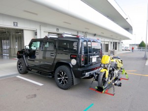 トレーラーヒッチ　モータサイクルキャリア