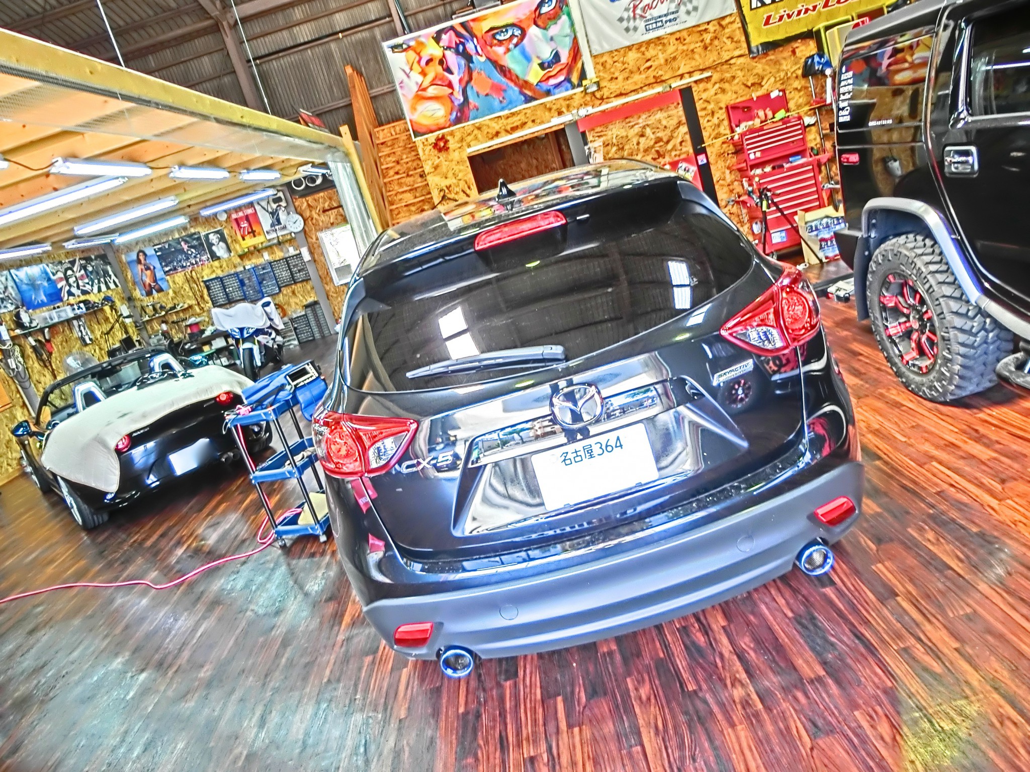 カーナビのイコライザー調整 CX-5 ストラーダ