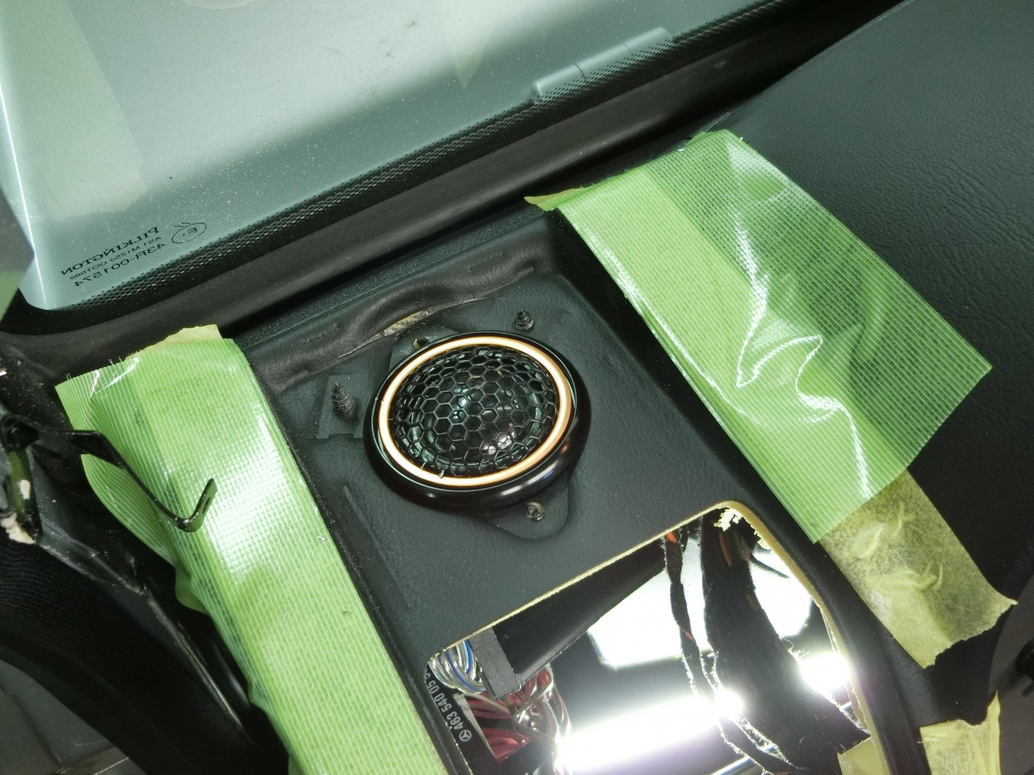 メルセデスベンツ ゲレンデ G55/G63/G550 スピーカー交換／ツイーター交換
