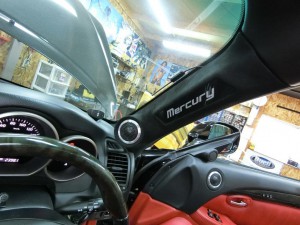 SC430 ツイーター埋込　スピーカー交換　ナビ　オーディオ　カスタム　ホットワイヤード　名古屋