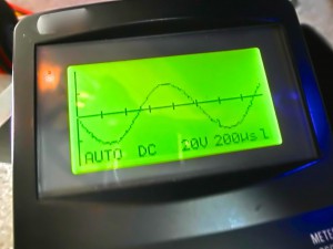 ゲイン調整、ゲイン合わせ、オシロスコープ、最大出力測定、HOT WIRED