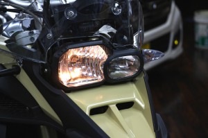 F800GS　純正ヘッドライト