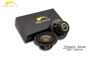 w222　ドアスピーカー交換　mercury M40 HOT WIRED