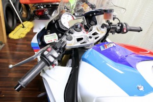 CONVERTIBAR S1000RR　ハンドル交換