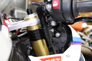 CONVERTIBAR S1000RR　ハンドル交換　ハンドルポジション　セパハン