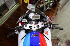 CONVERTIBAR S1000RR　ハンドル交換　ハンドルポジション