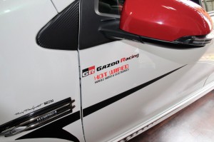 アクア スピーカー交換 mercury c62 ツイーター埋込　ホットワイヤード　アウター