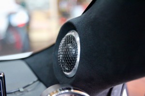 アクア スピーカー交換 mercury c62 ツイーター埋込　ホットワイヤード　アウーターバッフル