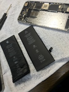 iPhone6 バッテリー交換