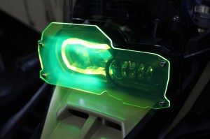 F800GS/F700GS ヘッドライトガード　LED　集光アクリル