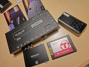 audison bit play hd ssd交換　メモリー交換