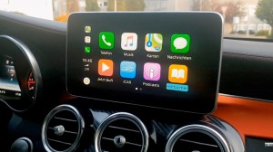 ベンツCarPlay iphoneミラーリング