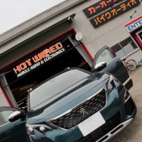 プジョー5008 スピーカー交換　音質向上　ツイーター埋込