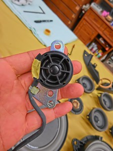 R35 GTR 純正ツイーター交換　ホットワイヤード　名古屋