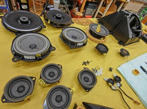 R35 GTR 純正BOSEサウンド　音質向上　スピーカー交換