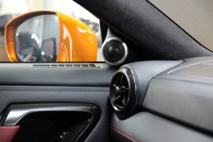 R35 GTR BOSE ツイーター交換 埋込　加工取付