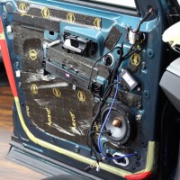 プジョー5008 スピーカー交換　音質向上　ツイーター埋込