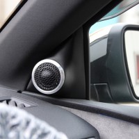 プジョー5008 スピーカー交換　音質向上　ツイーター埋込