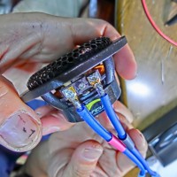 R35 GTR スコーカー交換　Mercury Car Audio M40 ホットワイヤード　名古屋