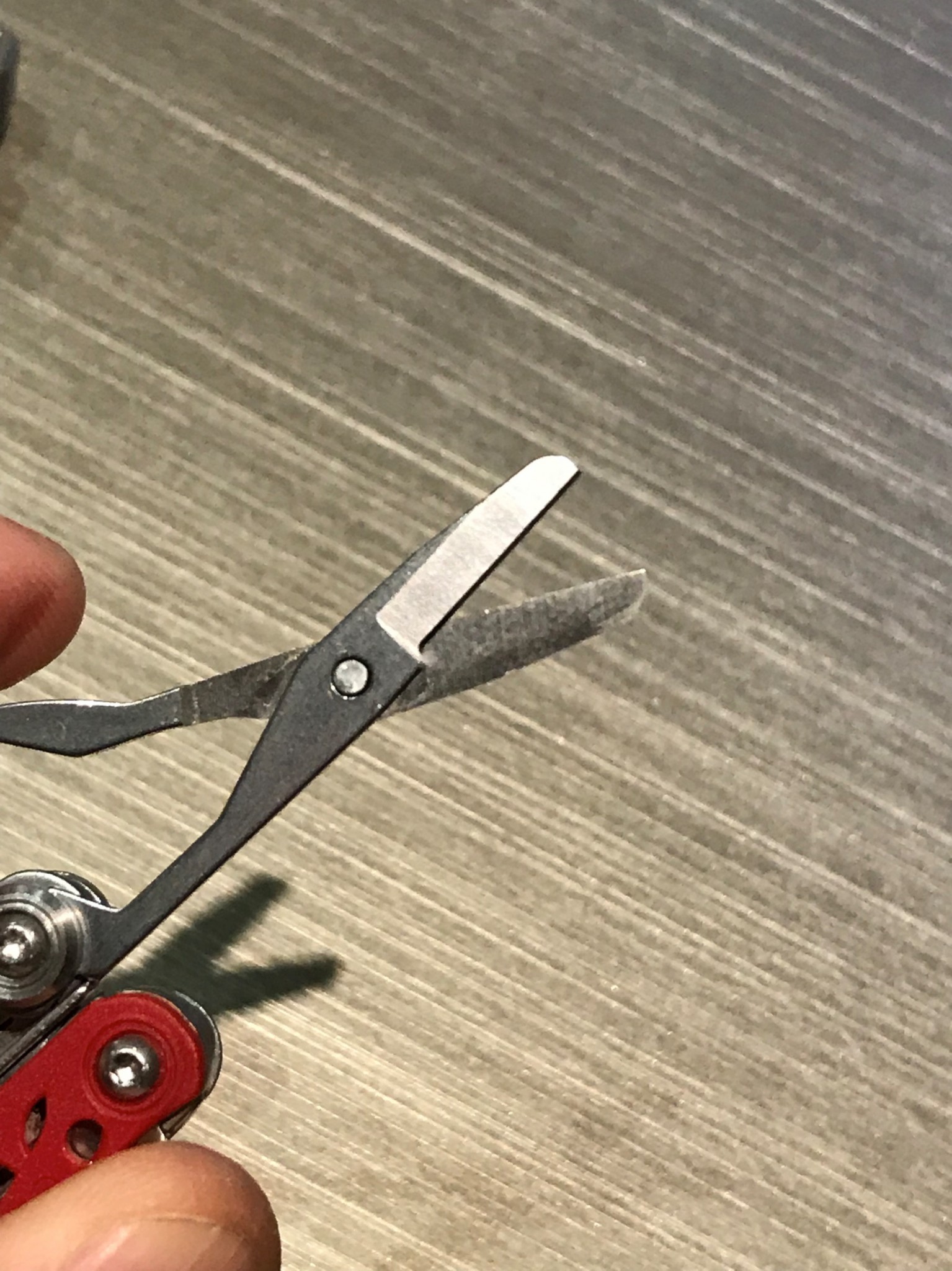 LEATHERMAN STYLE PS ナイフレスマルチツール のハサミを改造してみた