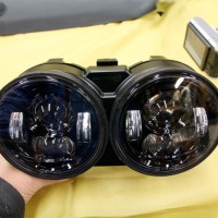 ビューエル BUELL XB LED ヘッドライト　カスタム　HOT WIRED