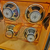 MARSHALL キャビネット 改造 2発 クラプトン 補強　オーバーホール　1960 チューンナップ