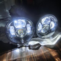 BUELL LED HEAD LIGHT HI/LO DRL HOT WIRED