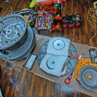 CX-8 BOSE サブウーハー 交換 パワードウーハー スペアタイヤ型