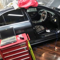 W205 BENZ Cクラス CarPlay ANDROID AUTO 外部入力 AUX ACTIVATE 有効化 コーディング HOT WIRED 名古屋