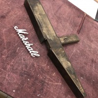 マーシャル　1960 キャビネット　補強　スタビライザー　ツッパリ野郎　HOT WIRED 名古屋　ホットワイヤード　MARSHALL