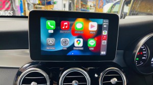 w253 w222 w205 glc 後付け　CarPlay カープレイ　w245 ベンツCクラス　Sクラス　Gクラス　GLA CLA GLC Android Auto Youtube ワイイヤレス　iPhone Bluetooth