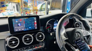 w253 w222 w205 glc 後付け　CarPlay カープレイ　w245 ベンツCクラス　Sクラス　Gクラス　GLA CLA GLC Android Auto Youtube ワイイヤレス　iPhone Bluetooth