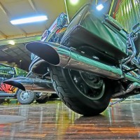 排気音録音　ハイレゾ　コンデンサーマイク ZOOM エンジン音 マフラーの音　HOT WIRED　名古屋　HARLEY　ハーレーサウンド