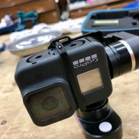 feiyu tech wg gopro8 hero8 アダプター 3軸ジンバル　魔改造　HOT WIRED