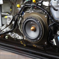 LEXUS RC350 スピーカー交換 HARMAN  サブウーハー交換　デッドニング　センタースピーカー交換
