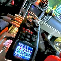 Z00M ハンディレコーダー H6 車　バイク　排気音録音　マフラーの音　ホットワイヤード　名古屋　オンボード