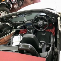 NCロードスター　スピーカー交換　ピラー埋め込み　ツイーター　サウンドナビ　サウンドセッティング　ホットワイヤード　名古屋　BOSE