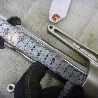 buell フロントフォーク　オーバーホール　シール交換　フォークオイル交換　skf スプリング交換