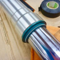 buell フロントフォーク　オーバーホール　シール交換　フォークオイル交換　skf スプリング交換