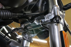 buell ビューエル ステアリングダンパー　ステアリングすたびらい　steering stabilizer damper xb12s