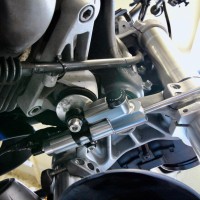 BUELL XB12S XB12R XB9 ステアリングダンパー　自作